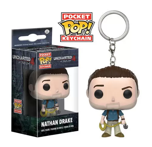 Video Games - POP! Keychain - Uncharted 4 - Nathan Drake