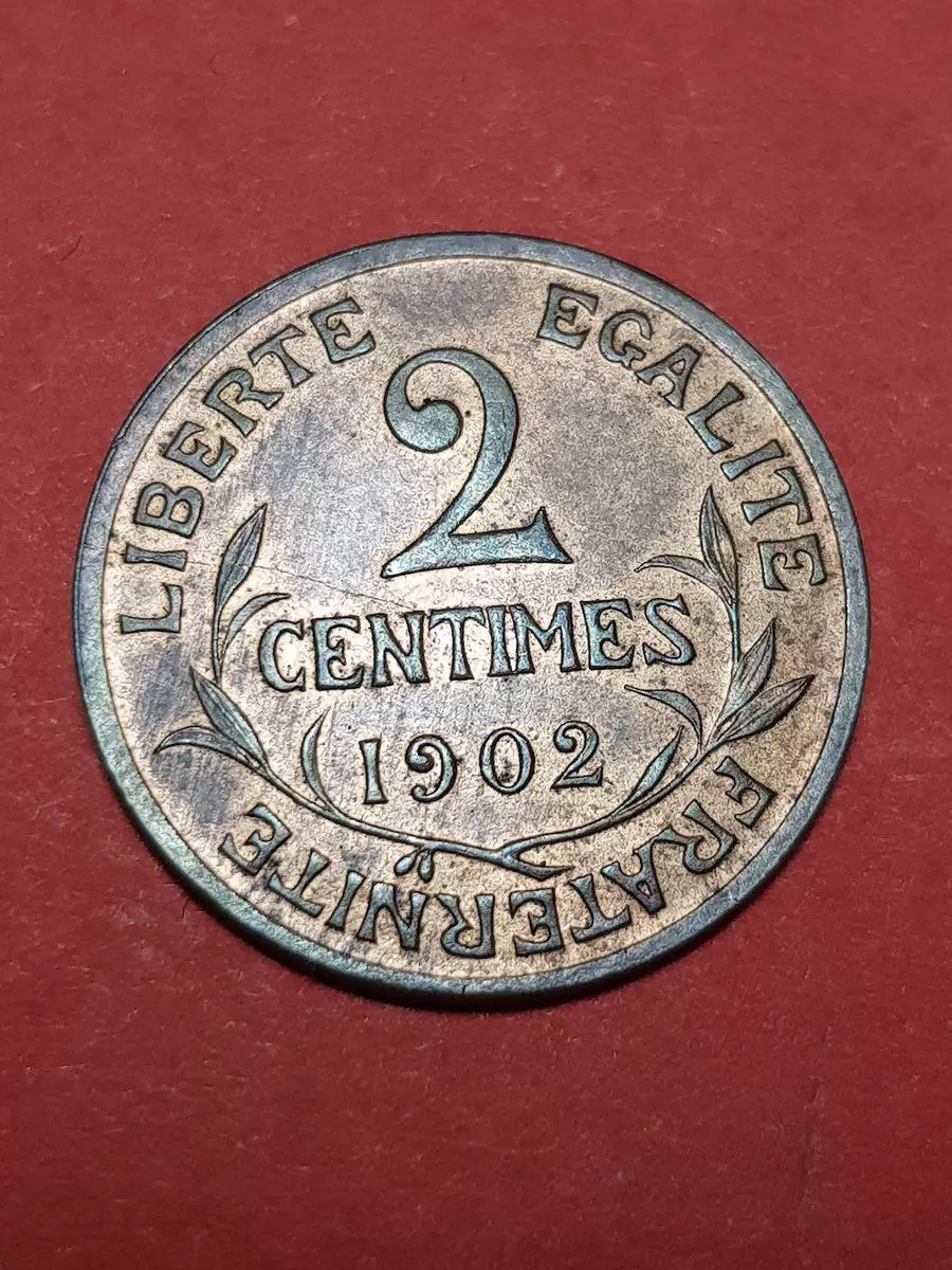 2 centimes DUPUIS - 1902