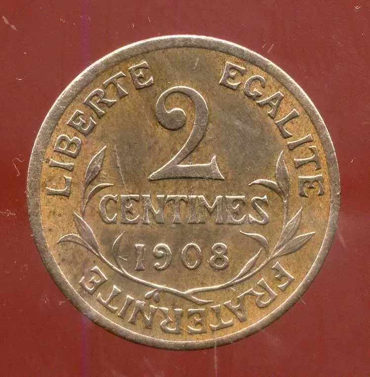 2 centimes DUPUIS - 1908