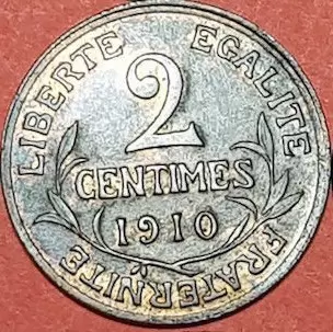 2 centimes DUPUIS - 1910