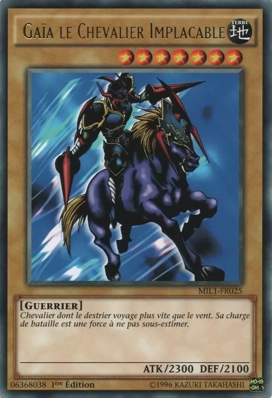 Pack du Millenium MIL1 - Gaïa le Chevalier Implacable