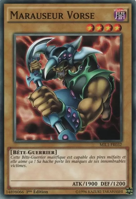 Pack du Millenium MIL1 - Marauseur Vorse