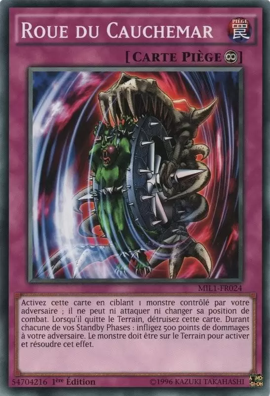 Pack du Millenium MIL1 - Roue du Cauchemar