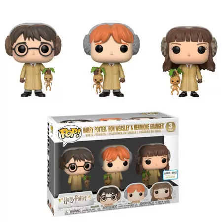 POP! Harry Potter - Harry Potter, Ron Weasley & Hermione Granger 3 Pack