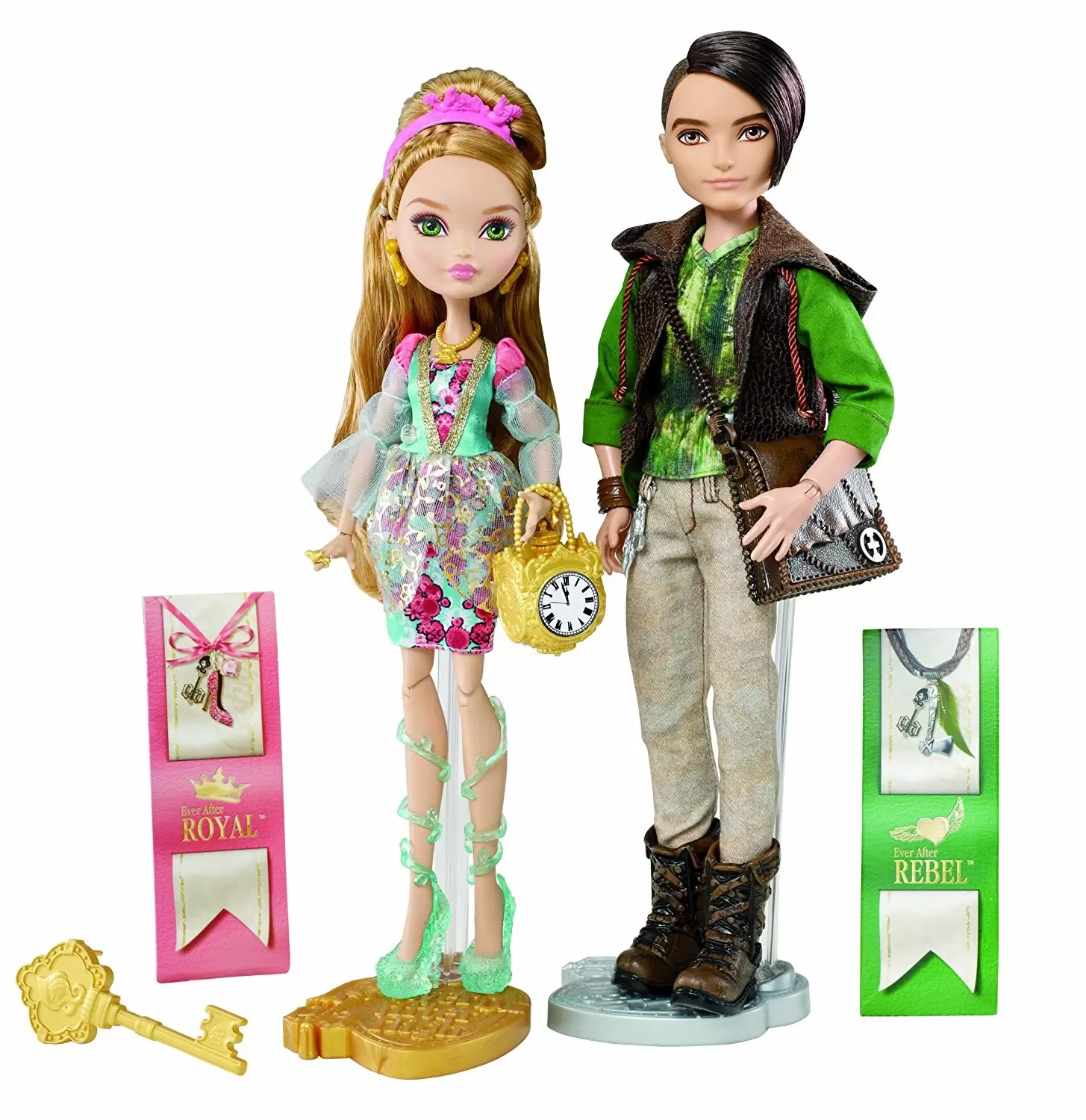 Ever After High Dolls - Ashlynn Ella et Hunter Huntsman