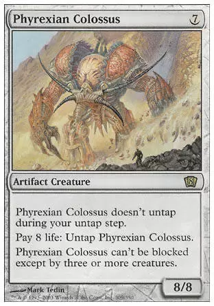 8ème Edition - Colosse phyrexian