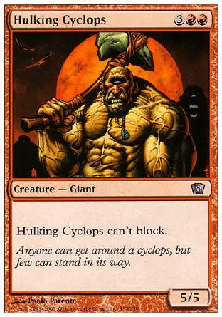 8ème Edition - Cyclope lourdaud