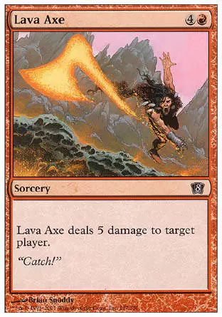 8ème Edition - Hache de lave