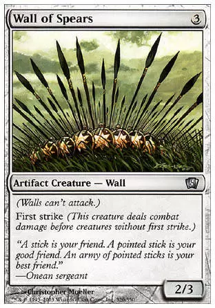 8ème Edition - Mur de lances