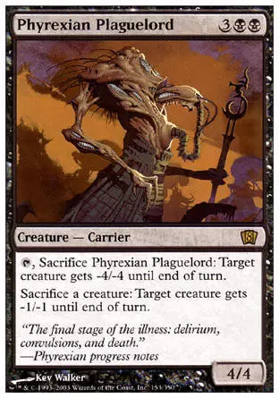 8ème Edition - Seigneur de la peste phyrexian