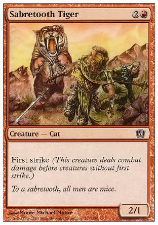 8ème Edition - Tigre à dents de sabre