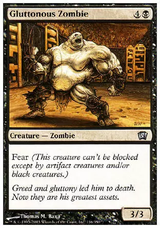 8ème Edition - Zombie glouton