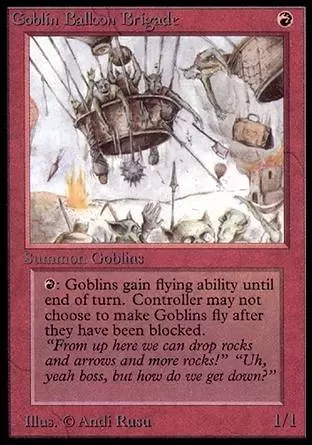 Limited Edition Alpha - Goblin Balloon Brigade