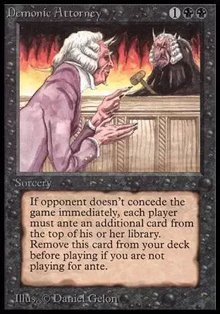 Limited Edition Alpha - Demonic Attorney