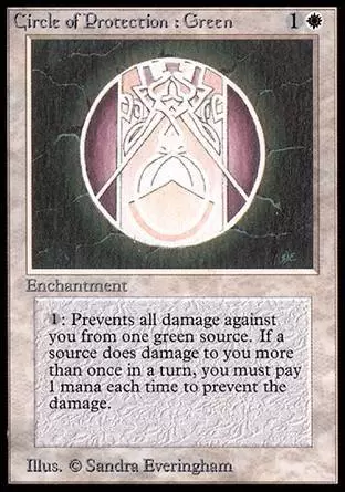 Alpha - Circle of Protection: Green