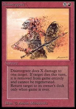 Limited Edition Alpha - Disintegrate