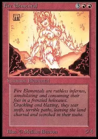 Limited Edition Alpha - Fire Elemental