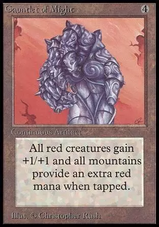 Limited Edition Alpha - Gauntlet of Might