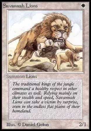 Limited Edition Alpha - Savannah Lions