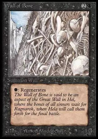 Limited Edition Alpha - Wall of Bone