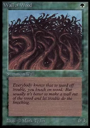 Limited Edition Alpha - Wall of Wood