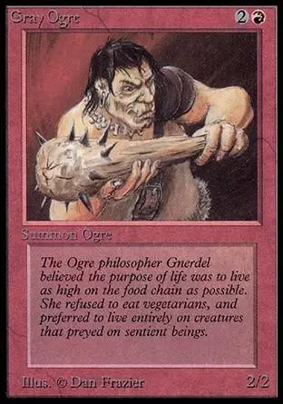 Limited Edition Alpha - Gray Ogre