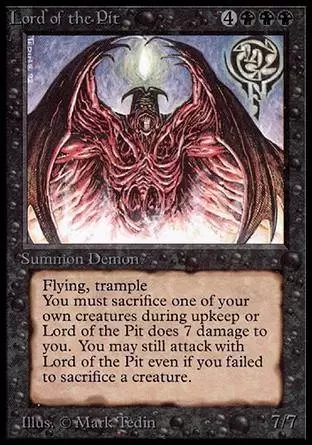 Limited Edition Alpha - Lord of the Pit
