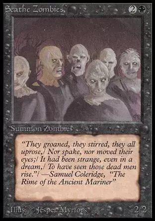 Limited Edition Alpha - Scathe Zombies