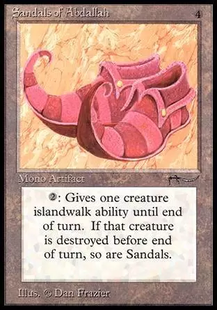 Arabian Nights - Sandals of Abdallah