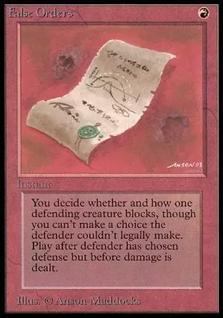 BETA - False Orders
