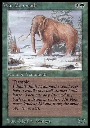 BETA - Mammouth de guerre