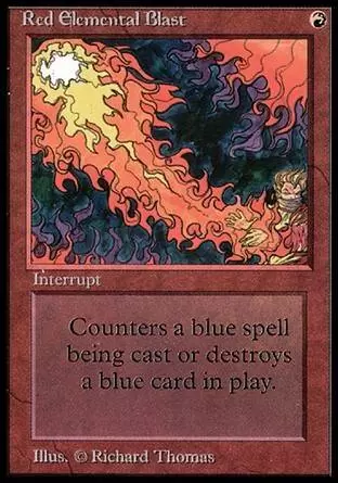 BETA - Salve élémentaire rouge