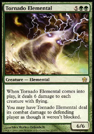 Cinquième Aube - Élémental de tornade