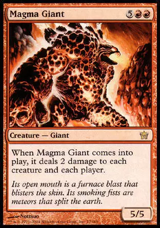 Cinquième Aube - Géant de magma