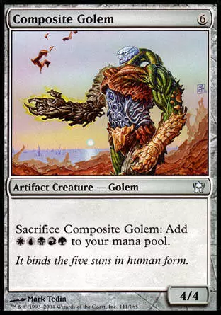 Cinquième Aube - Golem composite
