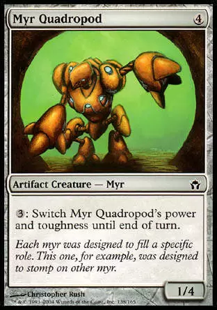Cinquième Aube - Quadripode myr
