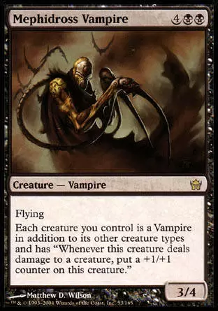 Cinquième Aube - Vampire de Mephidross