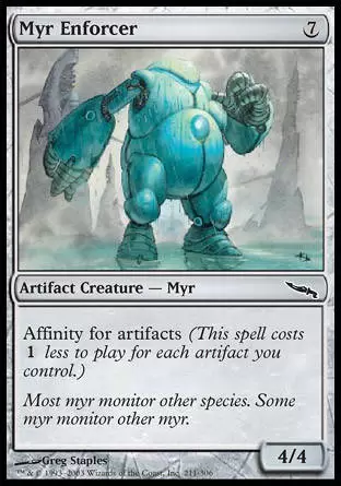 Mirrodin - Argousin myr