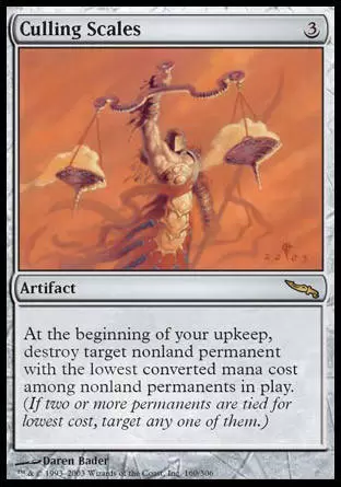 Mirrodin - Balance du sacrifice