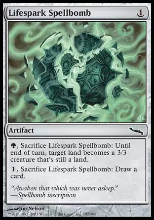 Mirrodin - Bombe à sortilèges vitale