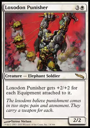 Mirrodin - Châtieur loxodon