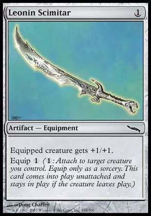 Mirrodin - Cimeterre léonin