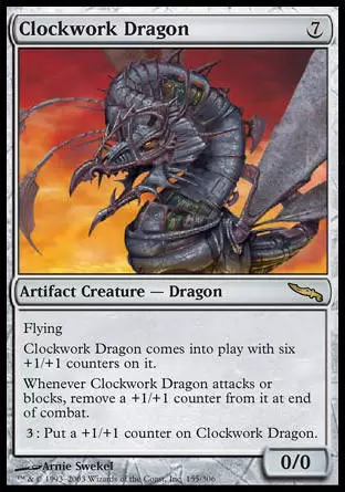 Mirrodin - Dragon mécanique