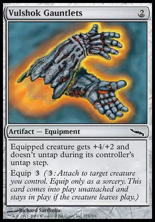 Mirrodin - Gantelets vulshoks