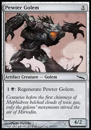 Mirrodin - Golem d\'étain
