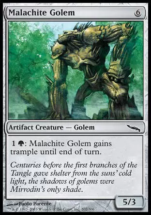 Mirrodin - Golem de malachite