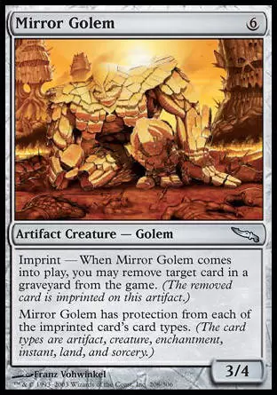 Mirrodin - Golem miroir