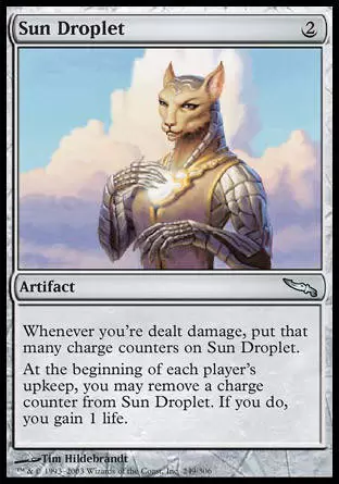 Mirrodin - Goutte de soleil