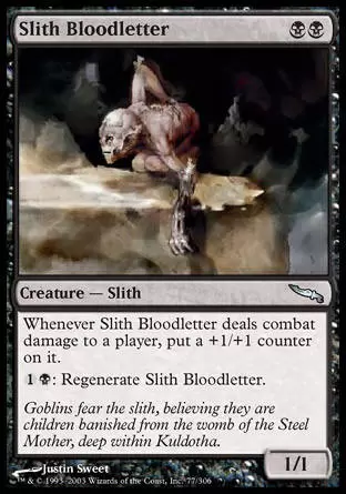 Mirrodin - Gravesang slith