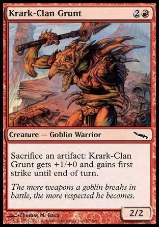 Mirrodin - Grognard du clan Krark
